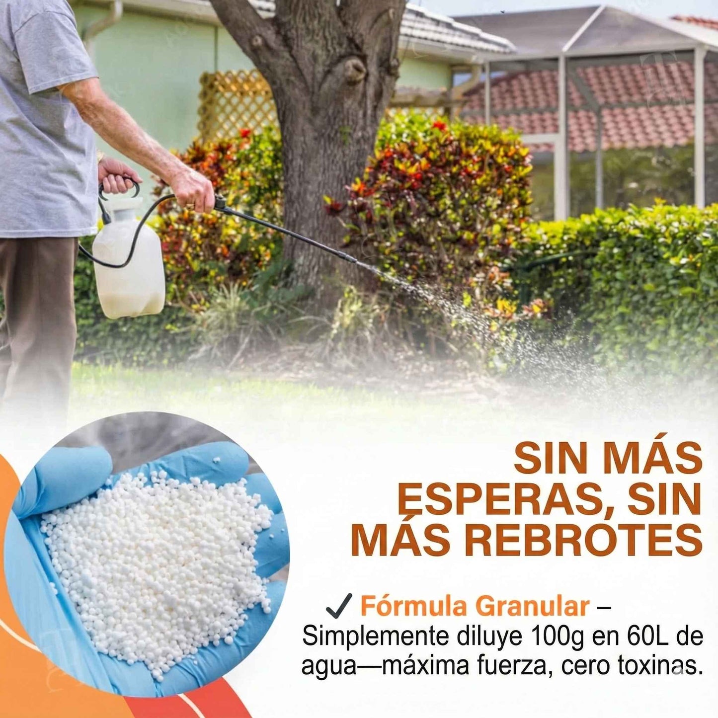 🛡️Herbicida AEXZR® 2 en 1 - Máxima potencia - 🌿Muerte visible en 6 horas☠️