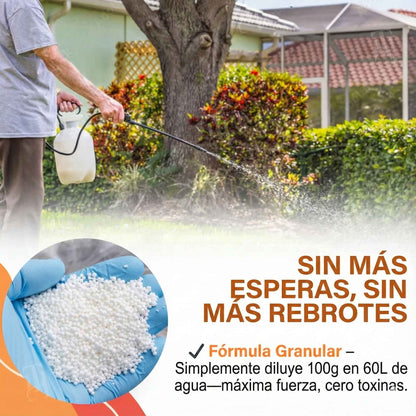 🛡️Herbicida AEXZR® 2 en 1 - Máxima potencia - 🌿Muerte visible en 6 horas☠️