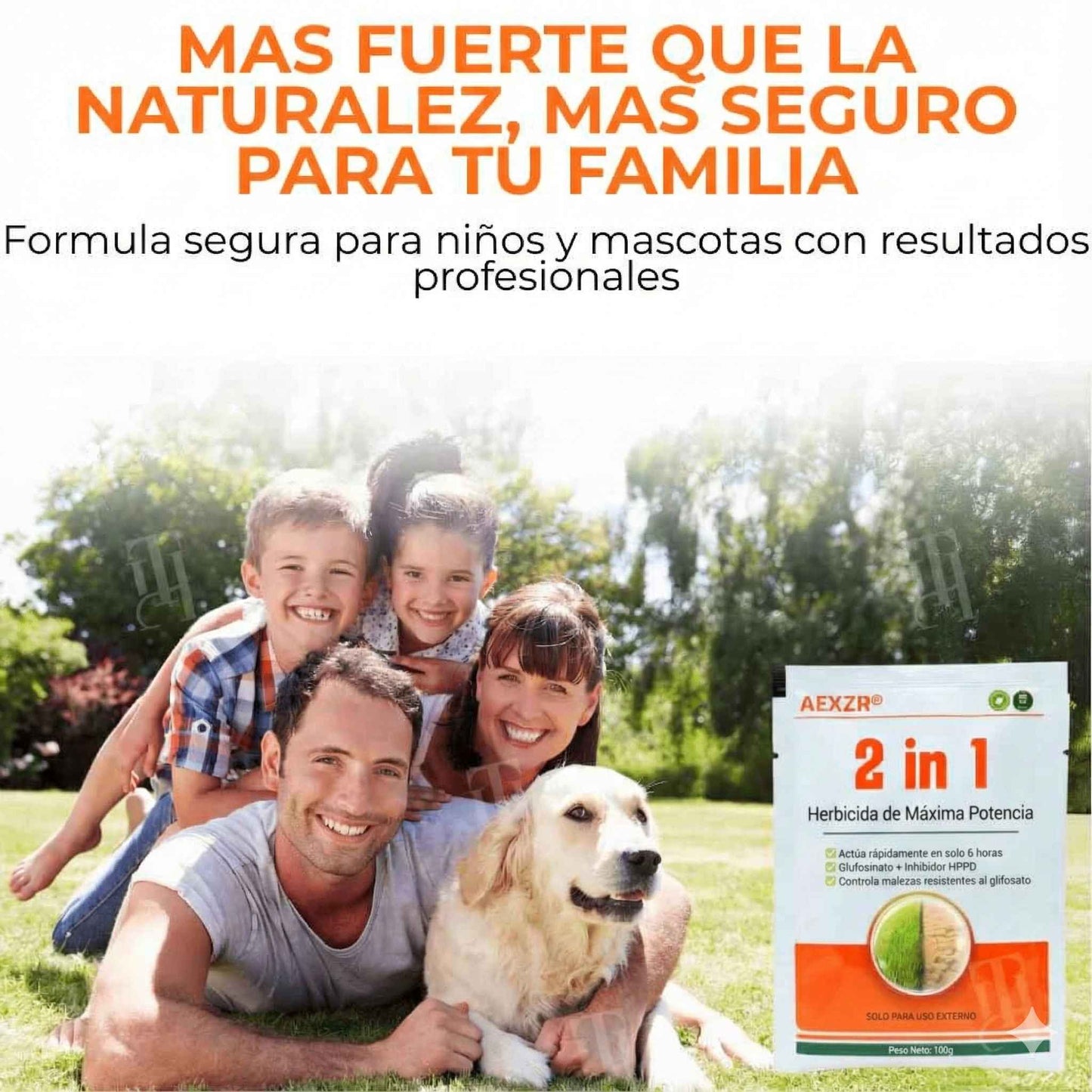 🛡️Herbicida AEXZR® 2 en 1 - Máxima potencia - 🌿Muerte visible en 6 horas☠️