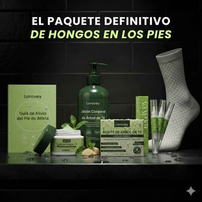 Jabón Antifúngico 2x1 Loravey®