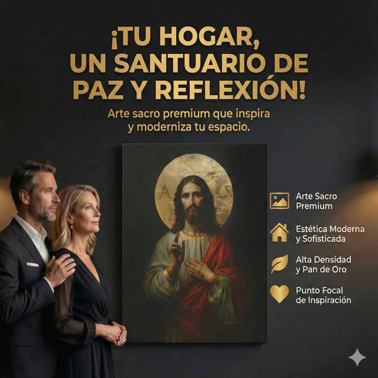 Arte Mural de Jesucristo Alfa y Omega✝️