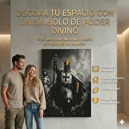 Arte Mural - Caballero Cruzado 🛡️