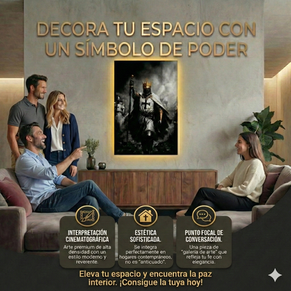 Arte Mural - Caballero Cruzado 🛡️