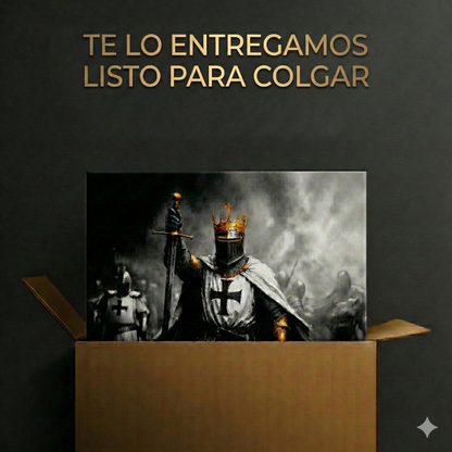 Arte Mural - Caballero Cruzado 🛡️