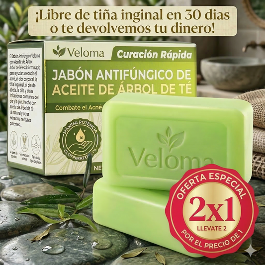 Jabón Antimicótico 2x1 Veloma®