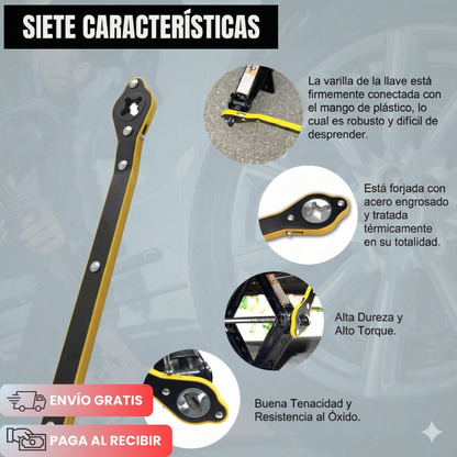 Llave de Trinquete para Gato