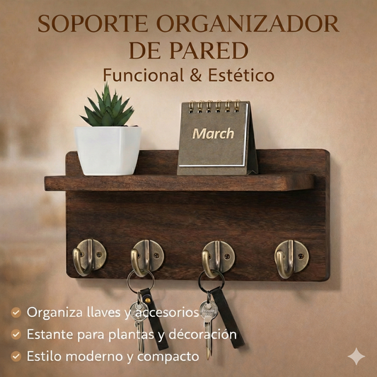 Soporte Organizador de Pared/Funcional & Estético
