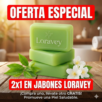 Jabón Antifúngico 2x1 Loravey®