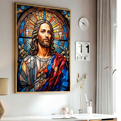 Arte Mural de Jesucristo/ Decoración religiosa cristiana para el hogar