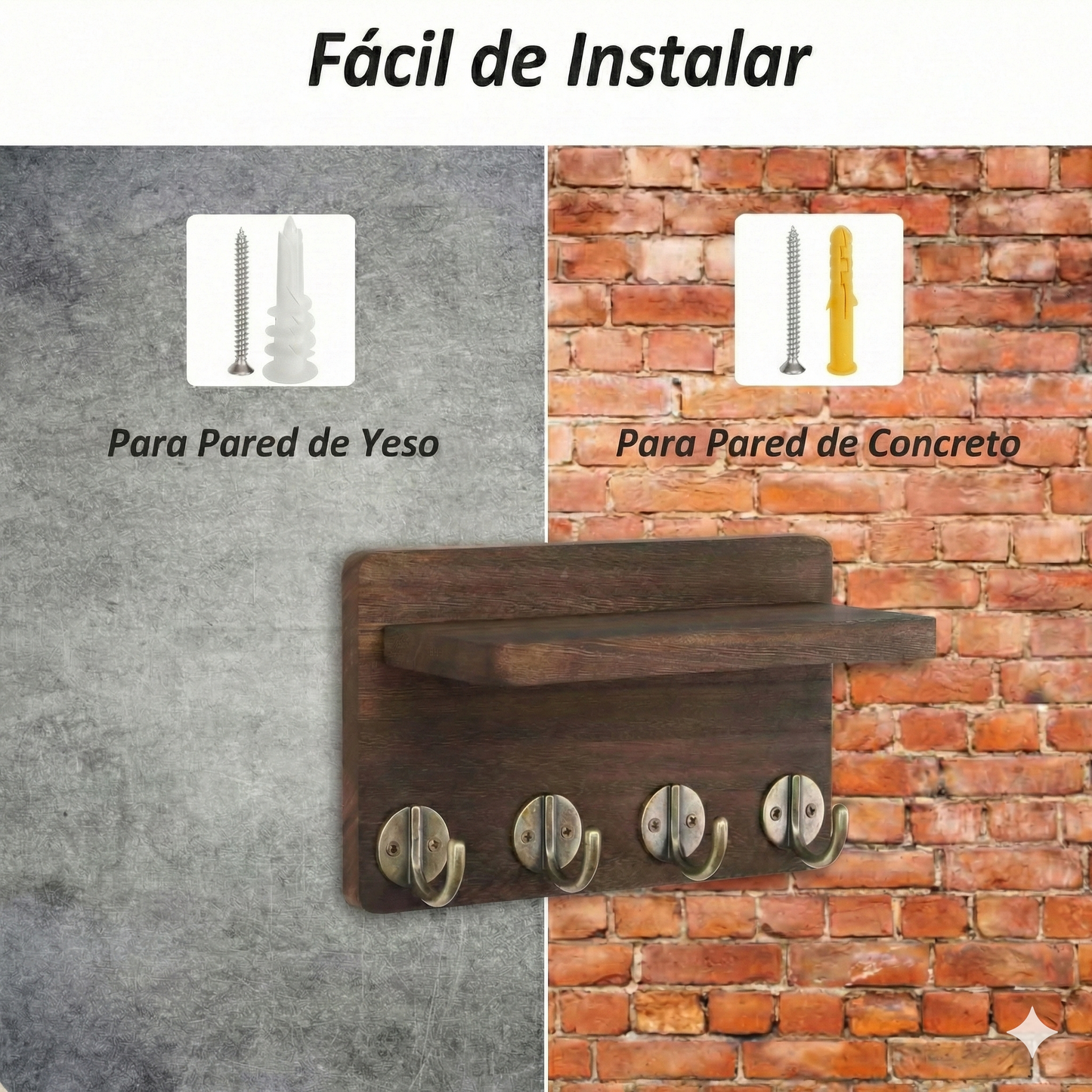 Soporte Organizador de Pared/Funcional & Estético